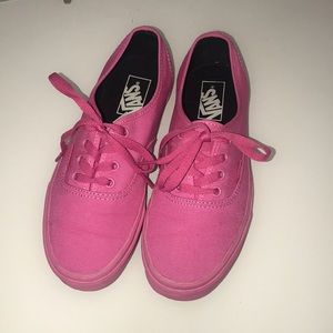 Vans Skate Shoe Hot Pink (7.5 Women, 6 Men)